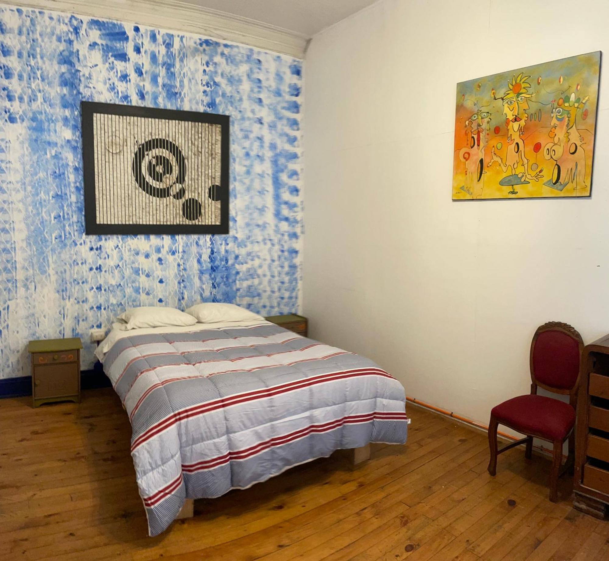 וואלפאראיסו Art Hostel Casa Chaman מראה חיצוני תמונה