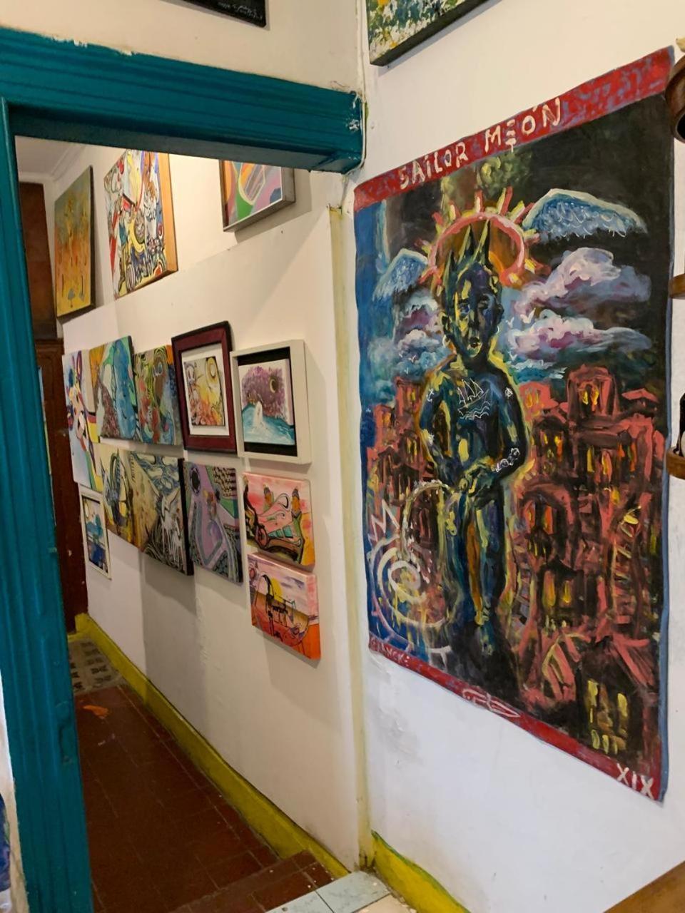 וואלפאראיסו Art Hostel Casa Chaman מראה חיצוני תמונה